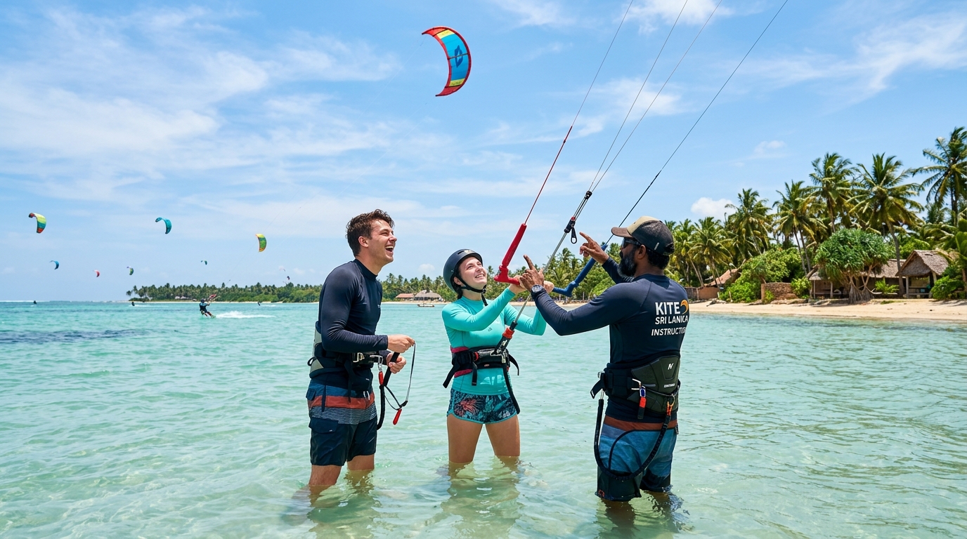 Kitesurfing Group Lessons 2 Students